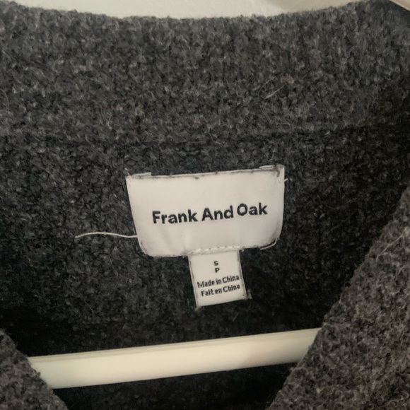 Dark grey Frank & Oak sweater - Picture 2 of 2